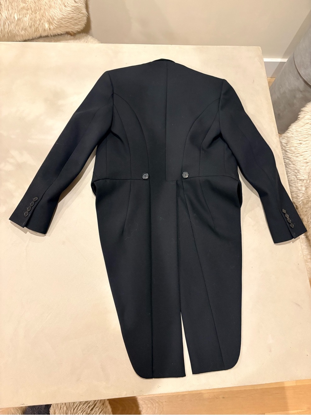Faith Connexion Black Tailored Long Blazer Coat